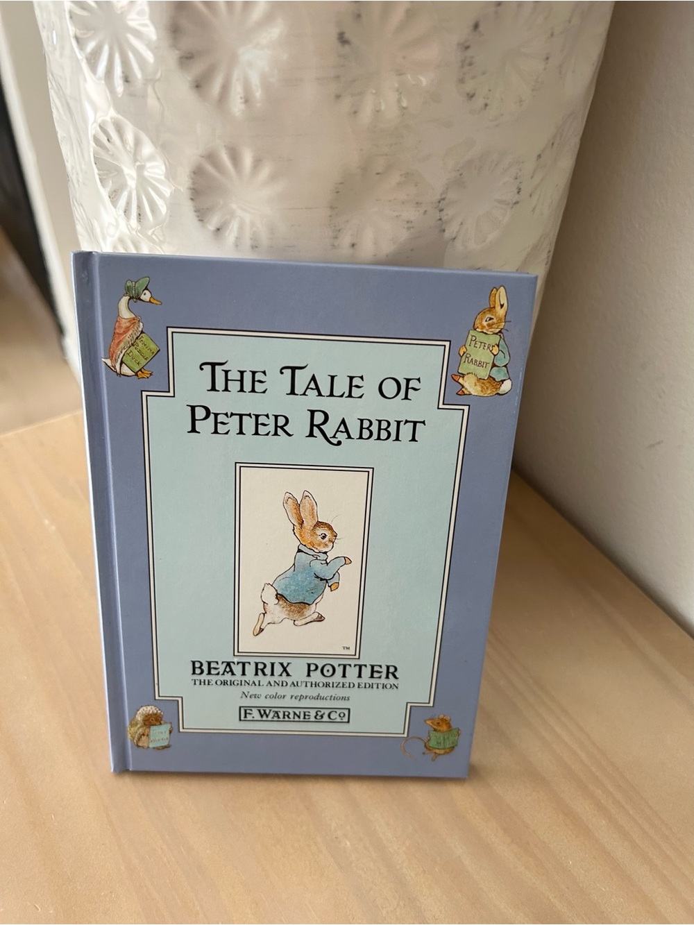 Vintage 1992 The Tale of Peter Rabbit Beatrix Potter Hardcover Book